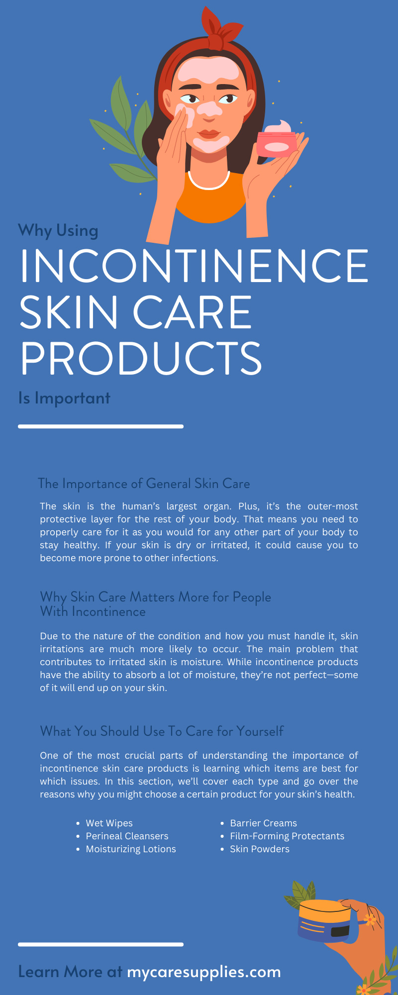 Why Using Incontinence Skin Care Products Is Important