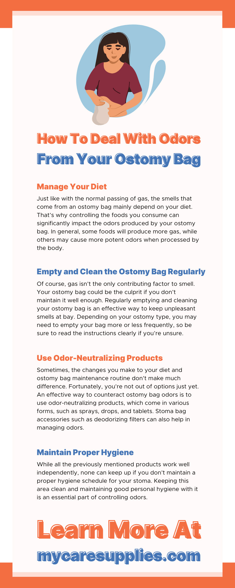 Ways to Prevent Ostomy Bag Odor  Medical Device Manufacturers Florida